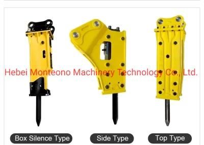 Soosan Silence Type Hydraulic Hammer Sb81 Rock Breaker Mt1400 for Excavator Strong: ...