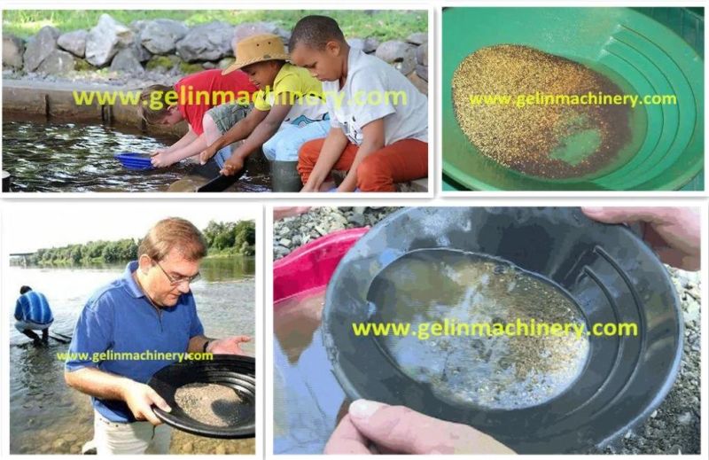 Mining Prospect Plastic Small Gold Panning Kit Gold Washing Pan