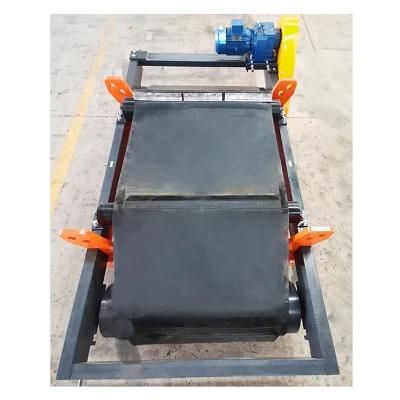 Overhead Suspension Magnets with Mobile Belt Conveyor Applications in Plastic Industry