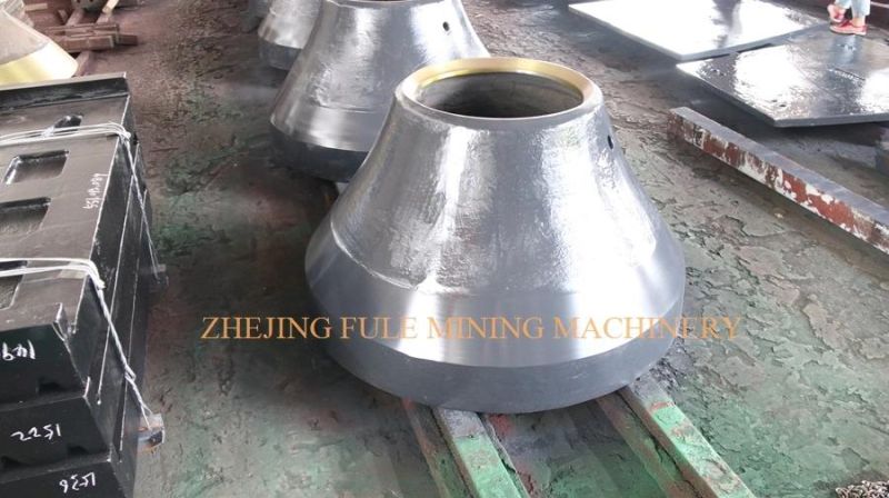 Cone Crusher Spare Parts High Manganese Concave