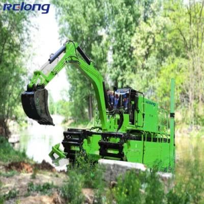 Amphibious Multi-Function Dredger for Sand Dredging Used in River/Lake