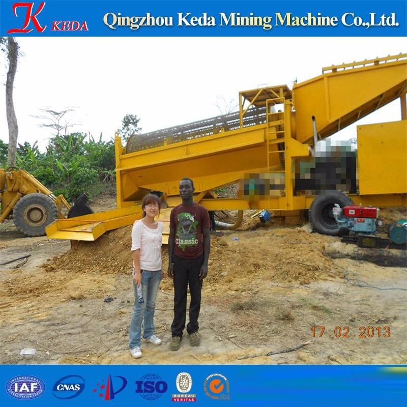 Gold Drum Screen Mining Machine