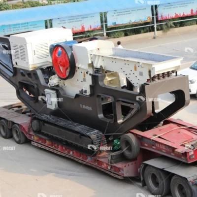Professional Mobile Crawler Tracked Jaw Crusher Plant