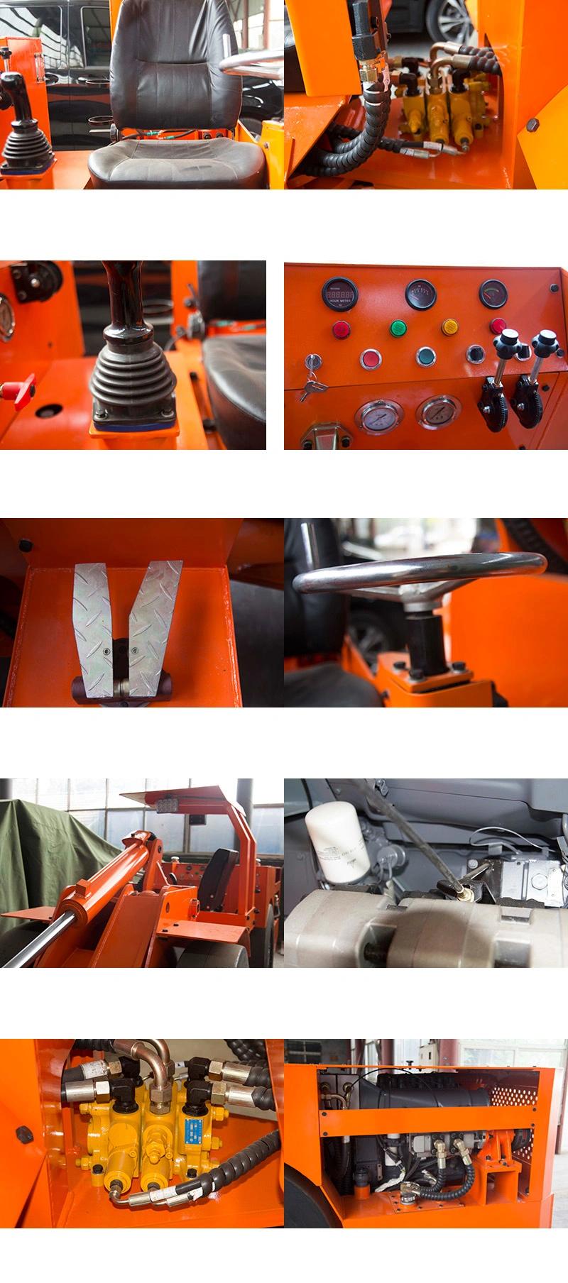 1.3yd3 Diesel underground Side Seat scooptram Mucking loader with best price from China