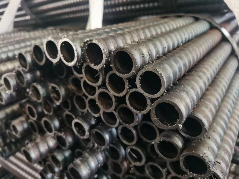 R25 45# AISI 1045 S45c Steel Grades Self Drilling Hollow Bars Rock Blots