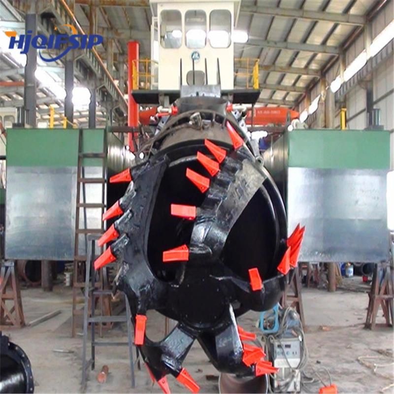 Water Flow 7500m3/H Cutter Suction Dredger-Dual Pump for Sale