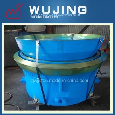 Mining Equipment High Manganese Steel Casting Mantle and Concave Spare Parts for Crusher