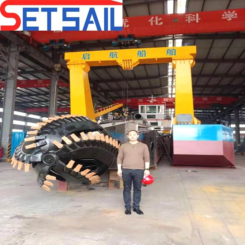 Multi Fuction Cutter Suction Dredging Machinery for River Gold Sand