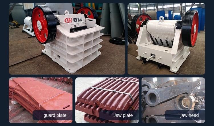 Stone Crushing Machine Plant Track Mobile Stone Jaw Crusher