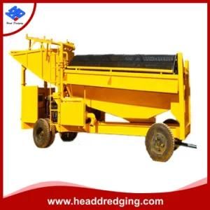 Mobile Gold Trommel Screen Mini Gold Panning Trommel for Sale