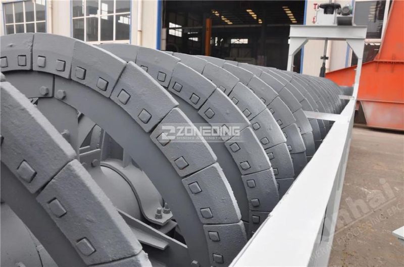 50tph 75tph Double Screw Type Log Washer for Chrome Ore Washing