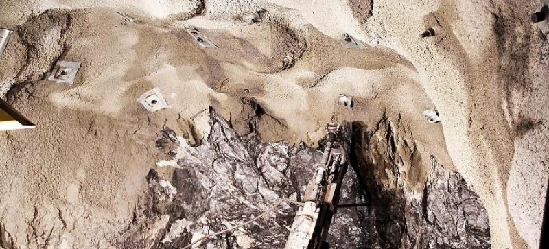 Underground Mine Culvert Roof Support Split Set Friction Bolt 39mm