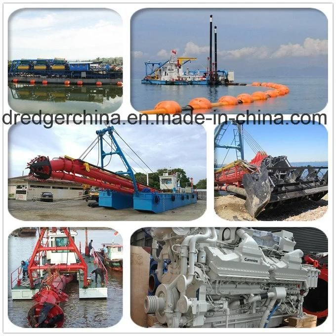 Cutter Head Suction Sand Pump Dredger for Sand