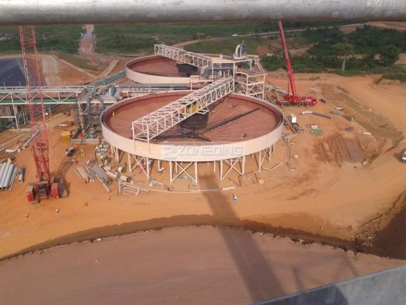 Mineral Ore Thickener Tank Peripheral Transmission Slurry Gravity Thickener