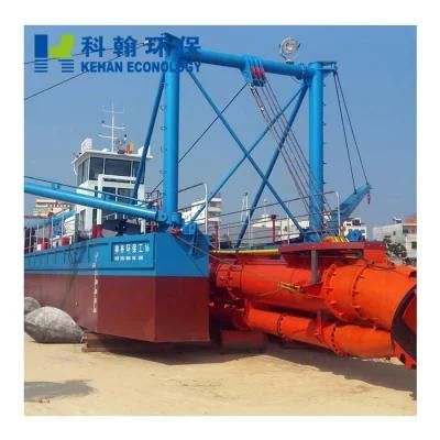 Port Dam Dredging Machine Sand Pumping Boat Cutter Suction Dredger