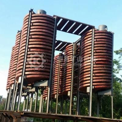 60tph Mining Gravity Separator Equipment in Tin Spiral Separator Concentrator