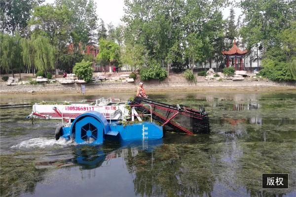 Canada Mobile Aquatic Weedwater Hyacinthfloating Garbage Reaper Ship