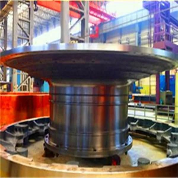 Ball Mill End Cover/Hollow Shaft/Forged Retaining Ring for Generator Rotor/ Casting Plate