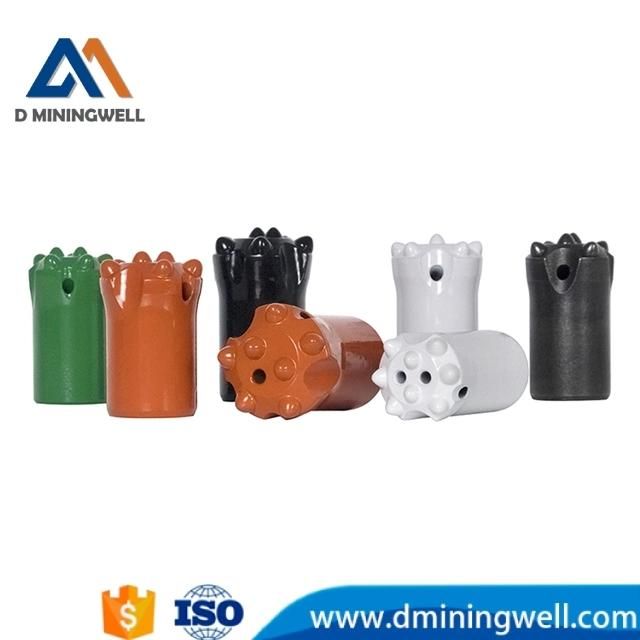 D Miningwell Tungsten Carbide Drill Bit 38mm R28 Tapered Mining Drill Bits