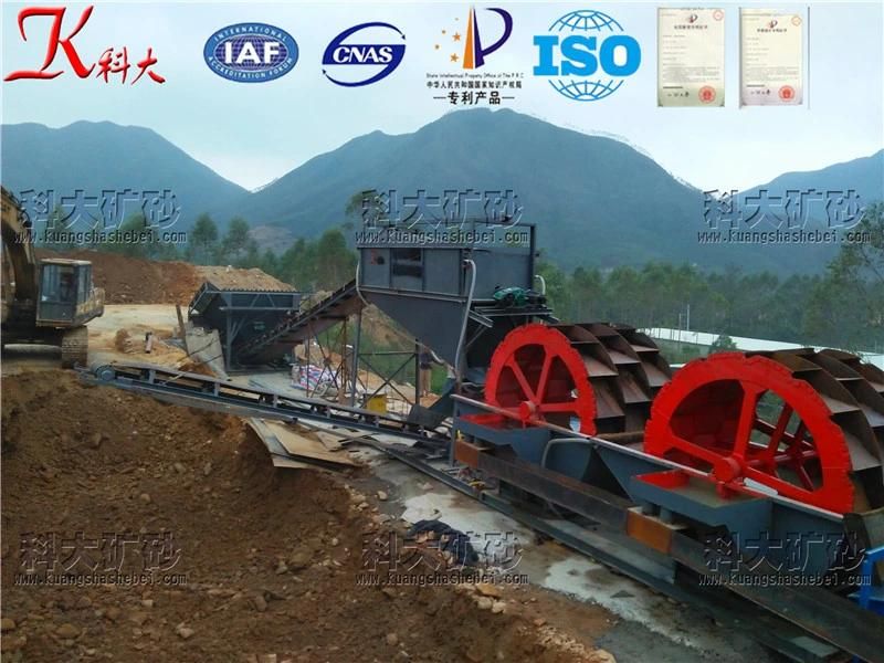 Durable Sand Washer Plant Exported