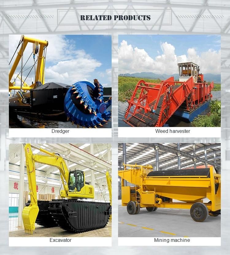 18 Inch Dredging Machine Sand Suction Dredger for Sand Dredge Used in Lake and Sea with Low Price