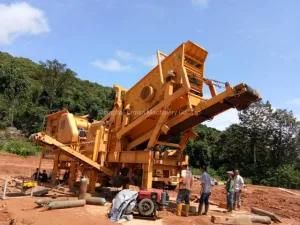 Mobile Jaw Crushing Plant for Quarry Site