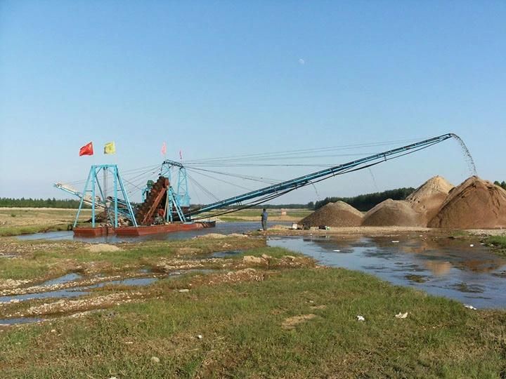 Customized River Sand Excavation Bucket Chain Dredgers