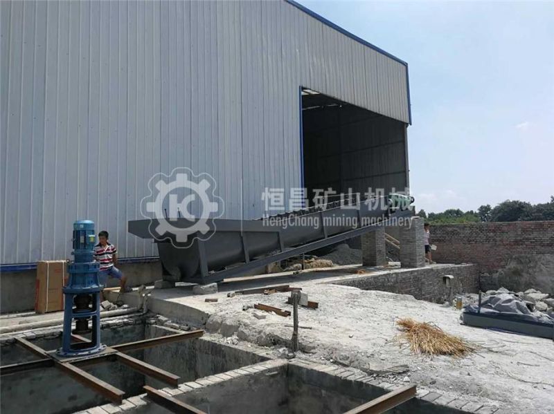 Kenya Manganese Ore Mineral Processing Equipment Clay Sand Gravel Washing Machine Double Spiral Screw Log Washer