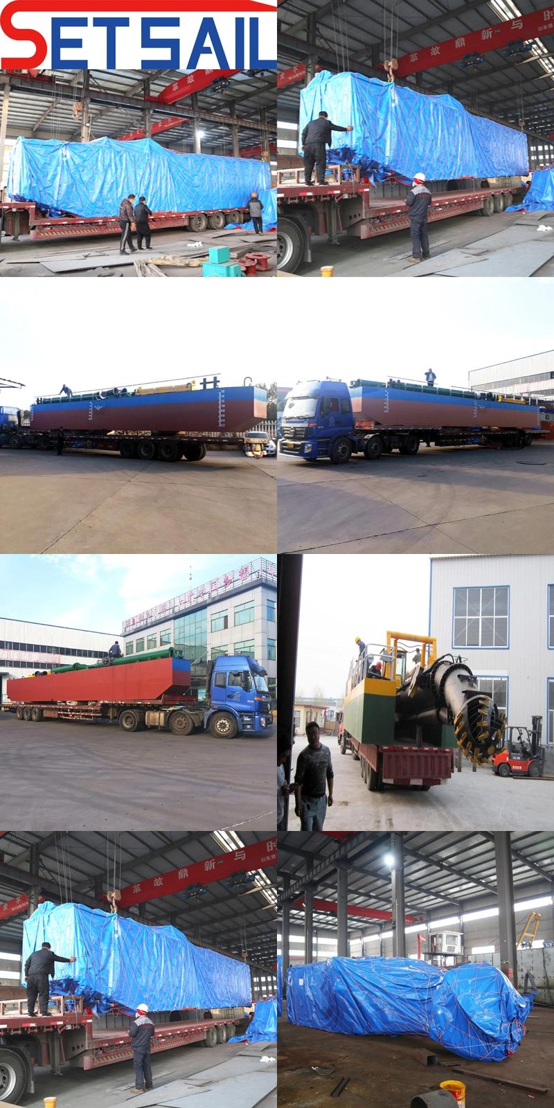 Advanced Technology Trailing Suction Mud Hopper Dredger for River