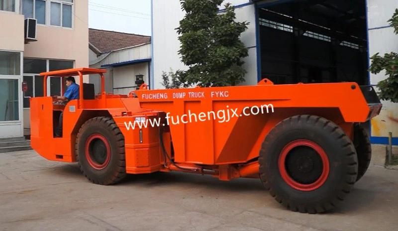 12 tons Diesel Underground mining wheel tipper truck with Germany DEUTZ engine