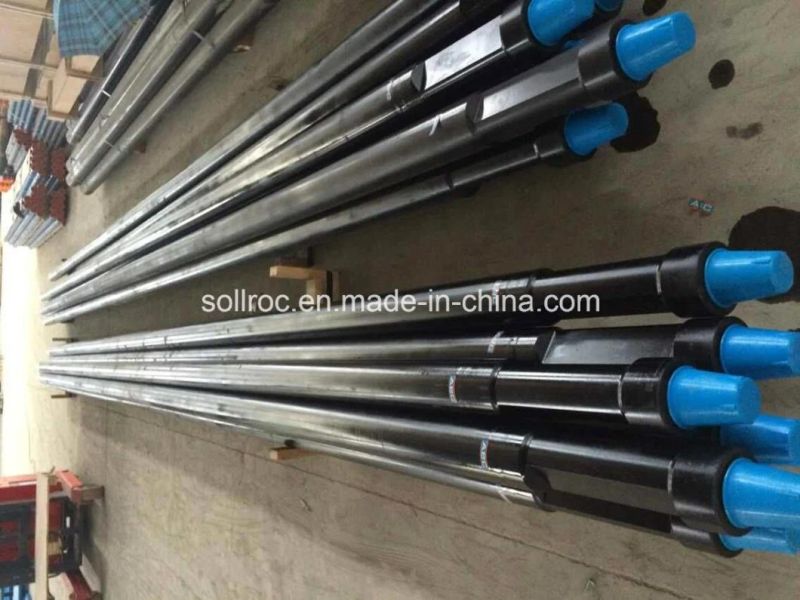 2 3/8" 2-7/8" 3-1/2" 4 1/2" API Reg DTH Rod Drill Pipe Drill Tube with Wrench Flat for DTH Drilling