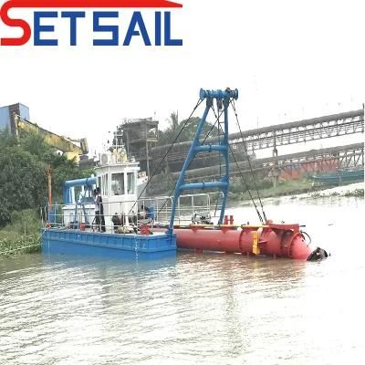 High Quality Hydraulic System Cutter Suction River Sand Dredger