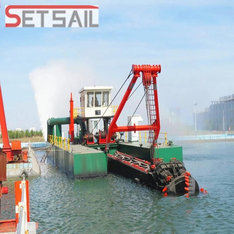 China Customized Electric Power Hydraulic Cutter Suction Sand Dredger