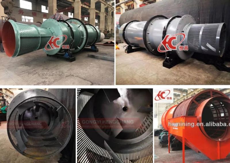 Rotary Scrubber Clay Ore Washing Machine with Rotary Drum for Gold Washing