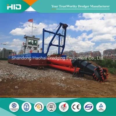 China Brand River/Lake/Port Gold Mining Boat for Sale 14 Inch Mini Sand Suction Dredger ...