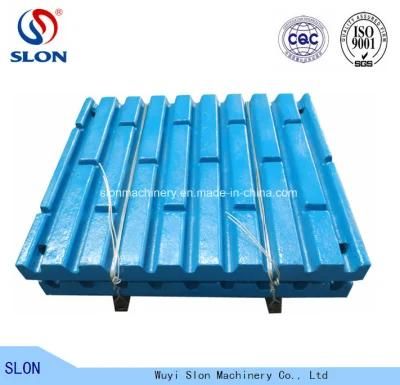 High Manganese Jaw Crusher Parts C106 C110 C116 Tooth/Jaw Plate