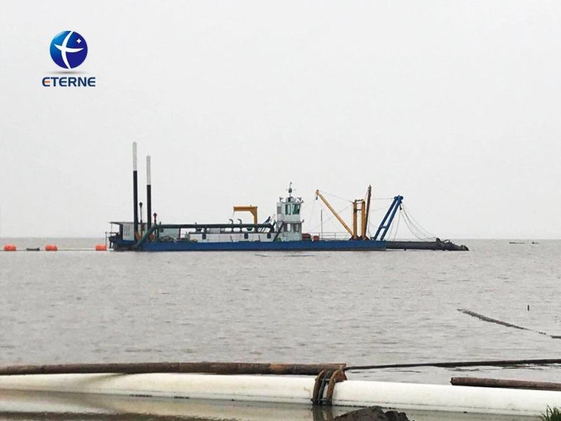 Eterne Full Hydraulic River Sand Pumping Cutter Suction Dredge Dredger for Sale Good Price