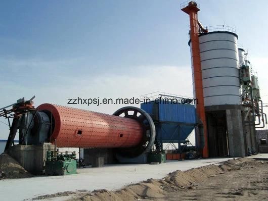 2400*8000 Ball Mill Dry Grinding Process for Limestone Powder
