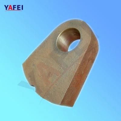 High Manganese Casting Steel Crusher Spare Parts Crusher Hammer Head