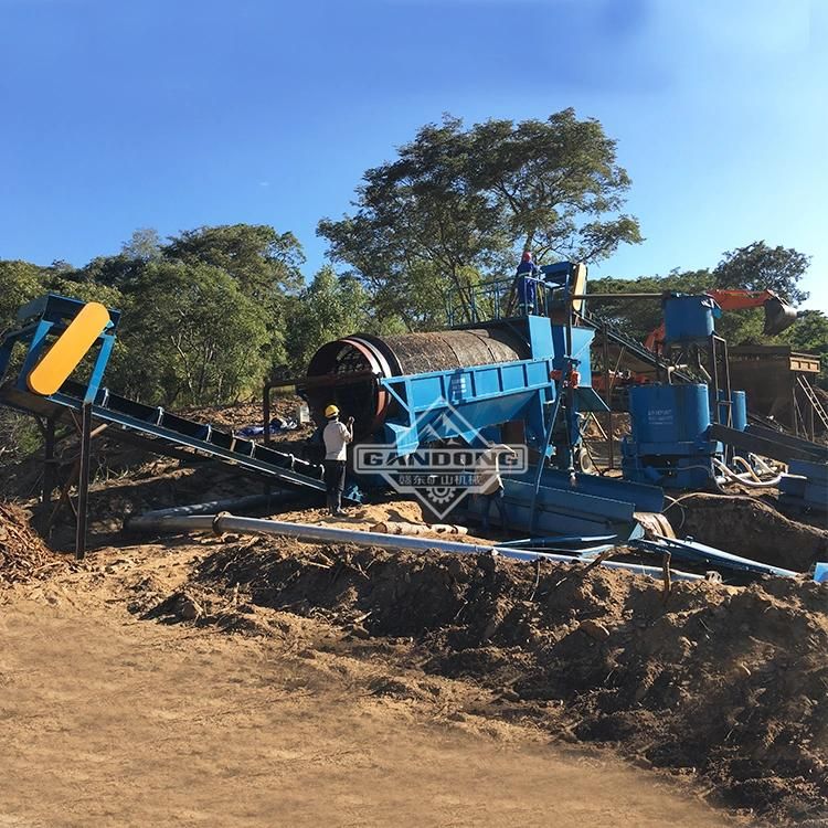 Mobile Trommel Washing Plant