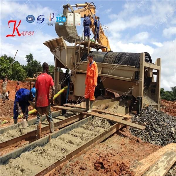 High Efficience Diesel Gold Mining Machine Gold Mining Plant Gold Washing Screen