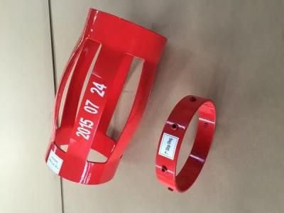API 10d Slip on One Piece Bow Spring Centralizer for Oilfield