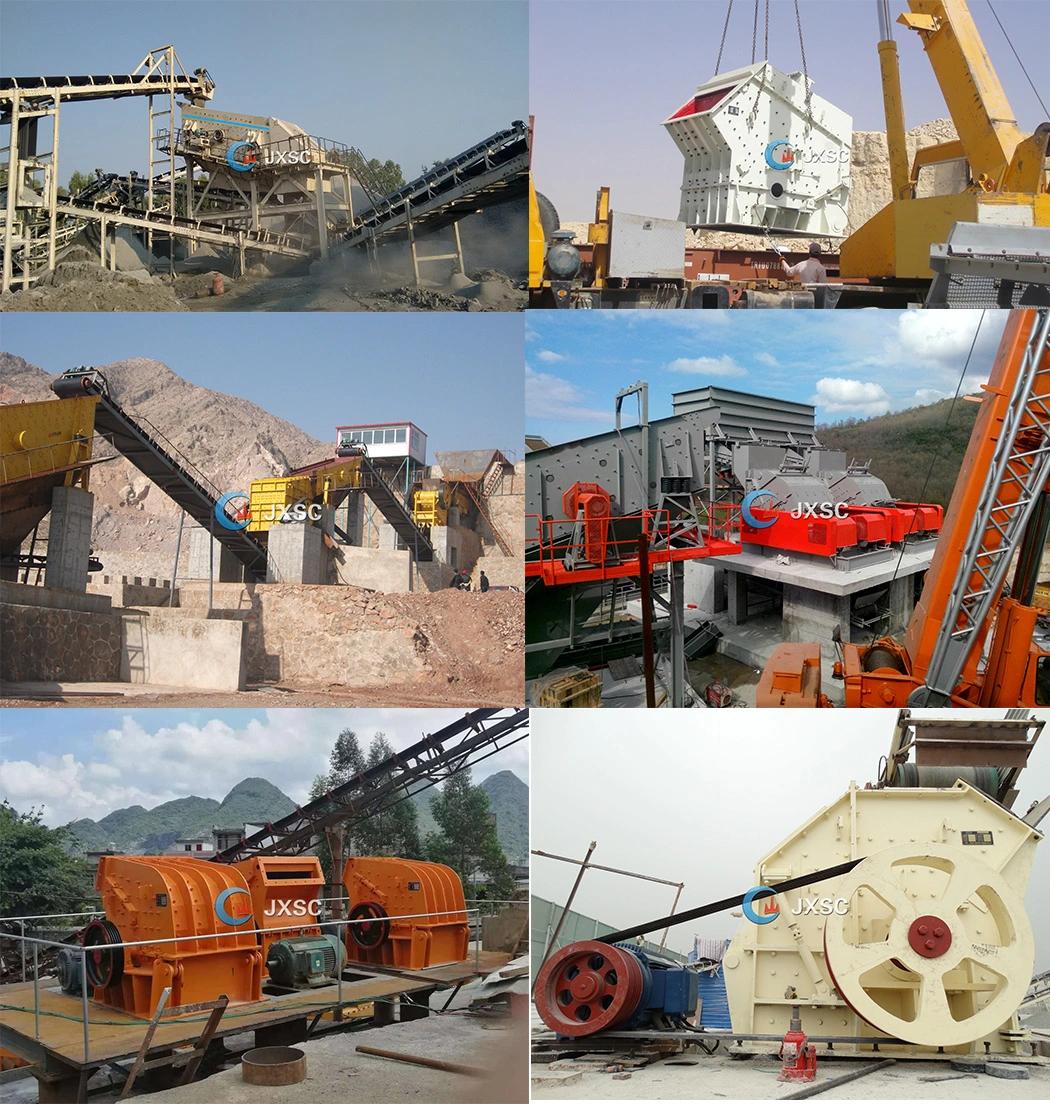 Long Working Concrete Crusher Stone Crushing Machine with Wear-Resistant Hammer and Plate