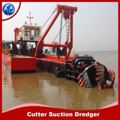 China High Capacity Low Price Hydraulic Gold Dredger Sand Suction Dredger