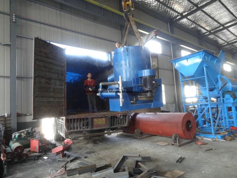 99% High Recovery Ratio Gold Recovery Machine for Placer Gold Separation