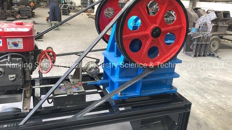 Portable Mobile Small Diesel Engine Jaw Crusher Machine for The Stone Granite Limestone Rock Mini Jaw Crusher 250X400 Price List