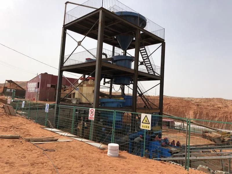 Sea Sand Washing Production Line Used for Glass Sand