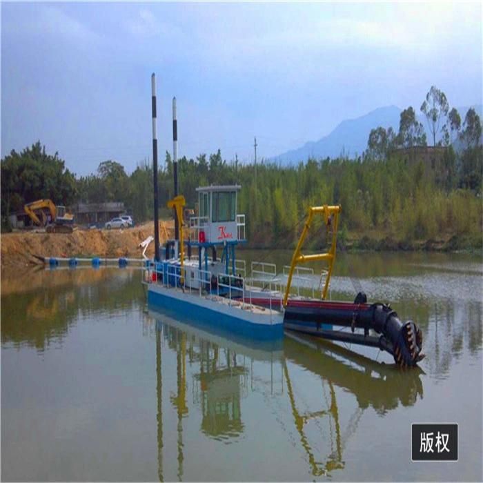 2020 New Updated Type China Hydraulic Diesel Power Type River Sand Jet Suction Dredger