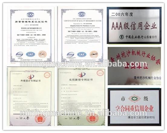 Shandong Bucket Chain Gold Dredger & Gold Mining Equipment