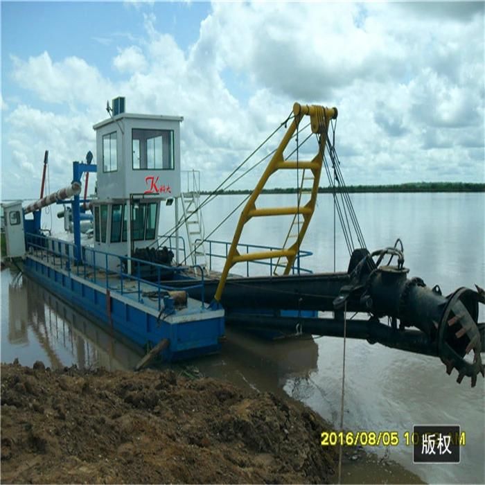 2020 New Updated Type China Hydraulic Diesel Power Type River Sand Jet Suction Dredger